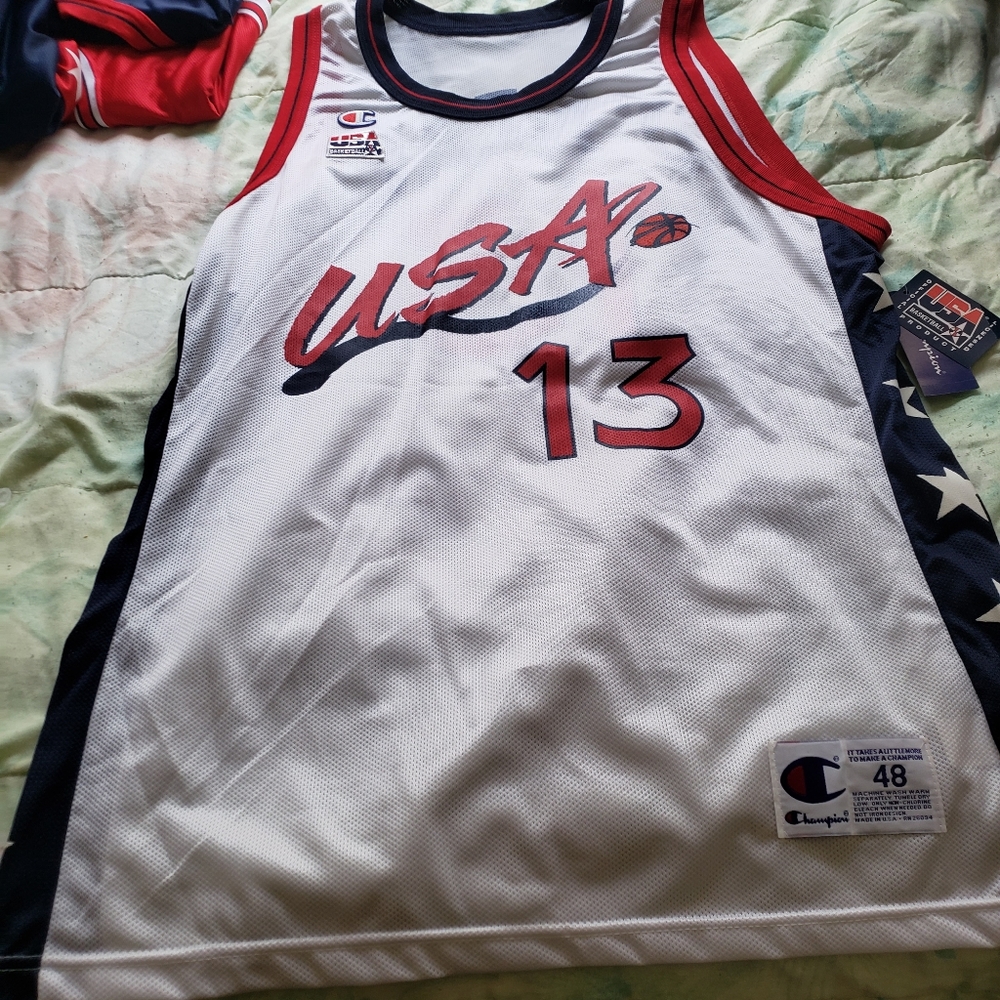 Shaquille O'Neal 13 USA Jersey vintage